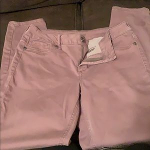 Maurice’s light purple skinny jeans NWOT